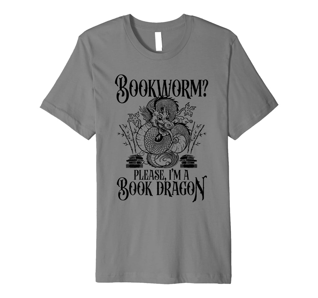 Bookworm Book Dragon T-Shirt - Streetwear Style for Adults - T-Shirt, Sweatshirt, Hoodie