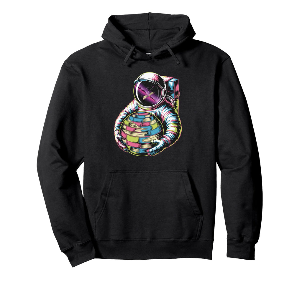 Awesome Cosmic Bibliophile Hoodie - Casual Everyday Wear for Adults - T-Shirt, Sweatshirt, Hoodie