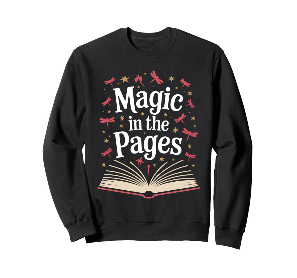 Book Lover Reading Reader Library Sweatshirt - Unique Graphic Men Women - T-Shirt, Sweatshirt, Hoodie