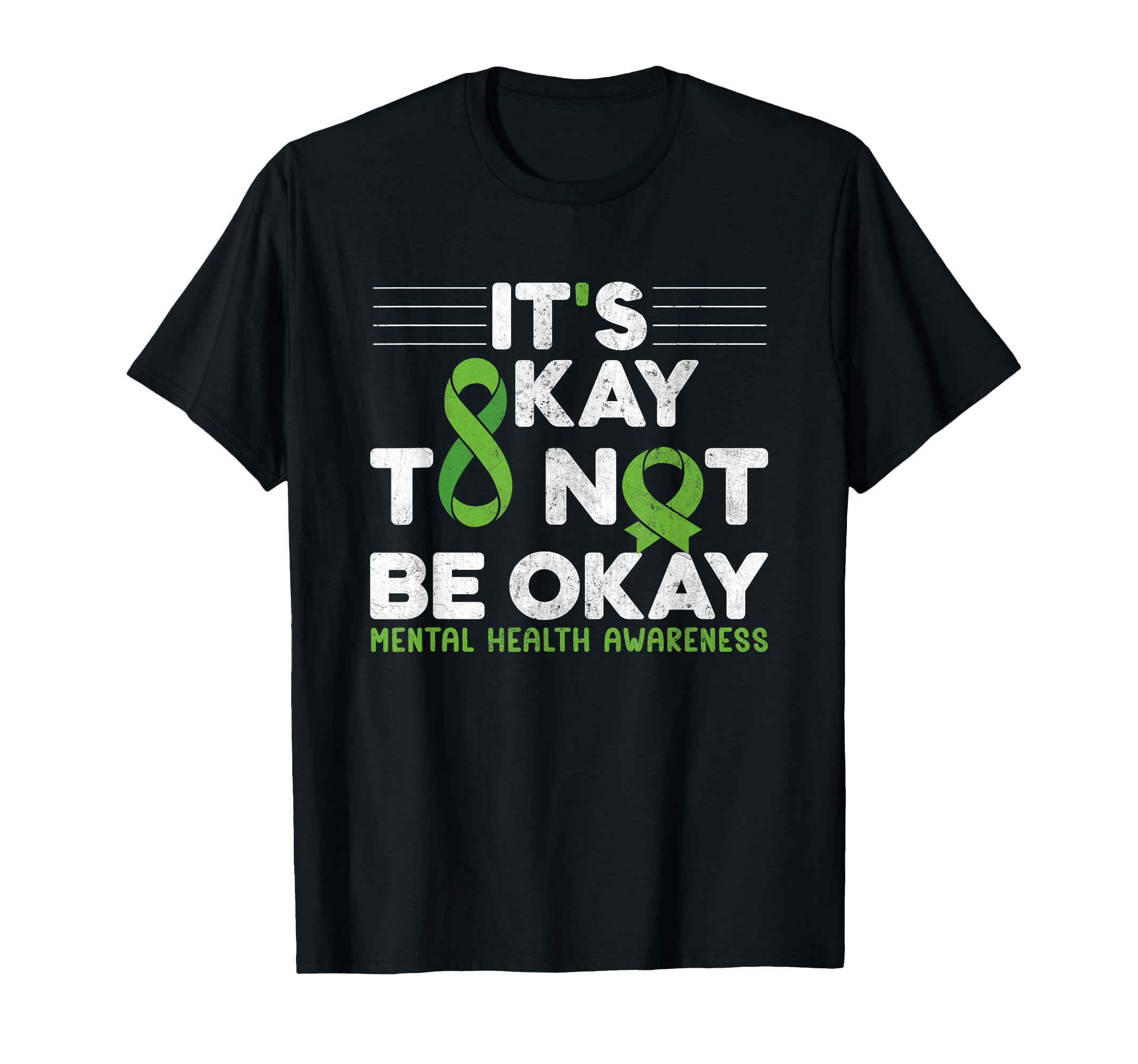 Its Okay To Not Be Okay Mental Health T-Shirt - Graphic Print Men Women - T-Shirt, Sweatshirt, Hoodie