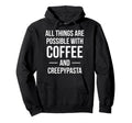 Coffee Lovers Creepypasta Readers Hoodie - Unique Graphic Men Women - T-Shirt, Sweatshirt, Hoodie