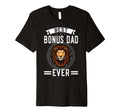Best Bonus Dad Ever Step Father T-Shirt - Trendy Graphic for Adults - T-Shirt, Sweatshirt, Hoodie