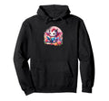 Fantasy Dragon Books Floral Boho Hoodie - Custom Art Print for Adults - T-Shirt, Sweatshirt, Hoodie