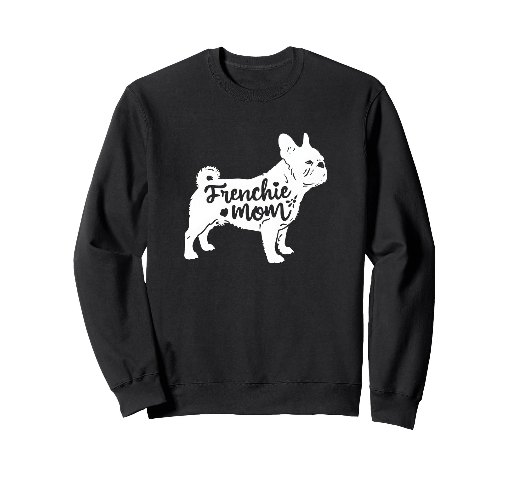 Frenchie Mom Womens French Bulldog Sweatshirt - Aesthetic Graphic Unisex - T-Shirt, Sweatshirt, Hoodie