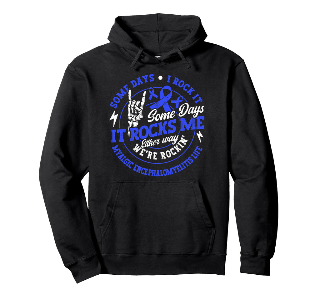 Myalgic Encephalomyelitis Warrior Hoodie - Graphic Print Unisex - T-Shirt, Sweatshirt, Hoodie