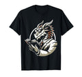 Dragon Reading Book Dragon Enthusiast T-Shirt - Graphic Print for Adults - T-Shirt, Sweatshirt, Hoodie