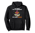 Book Dragon Funny Bookworm Fantasy Hoodie - Fun Novelty Design Men Women - T-Shirt, Sweatshirt, Hoodie