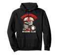 Spooky Stories Reading Club Horror Novel Hoodie - Minimalist Print Unisex - T-Shirt, Sweatshirt, Hoodie