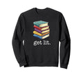Reading Hobby Bibliophile Bookworm Sweatshirt - Unique Graphic for Adults - T-Shirt, Sweatshirt, Hoodie
