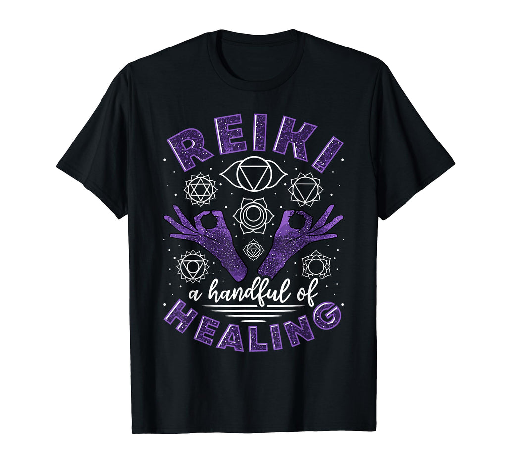 Reiki Handful Healing Meditation T-Shirt - Trendy Graphic for Adults - T-Shirt, Sweatshirt, Hoodie