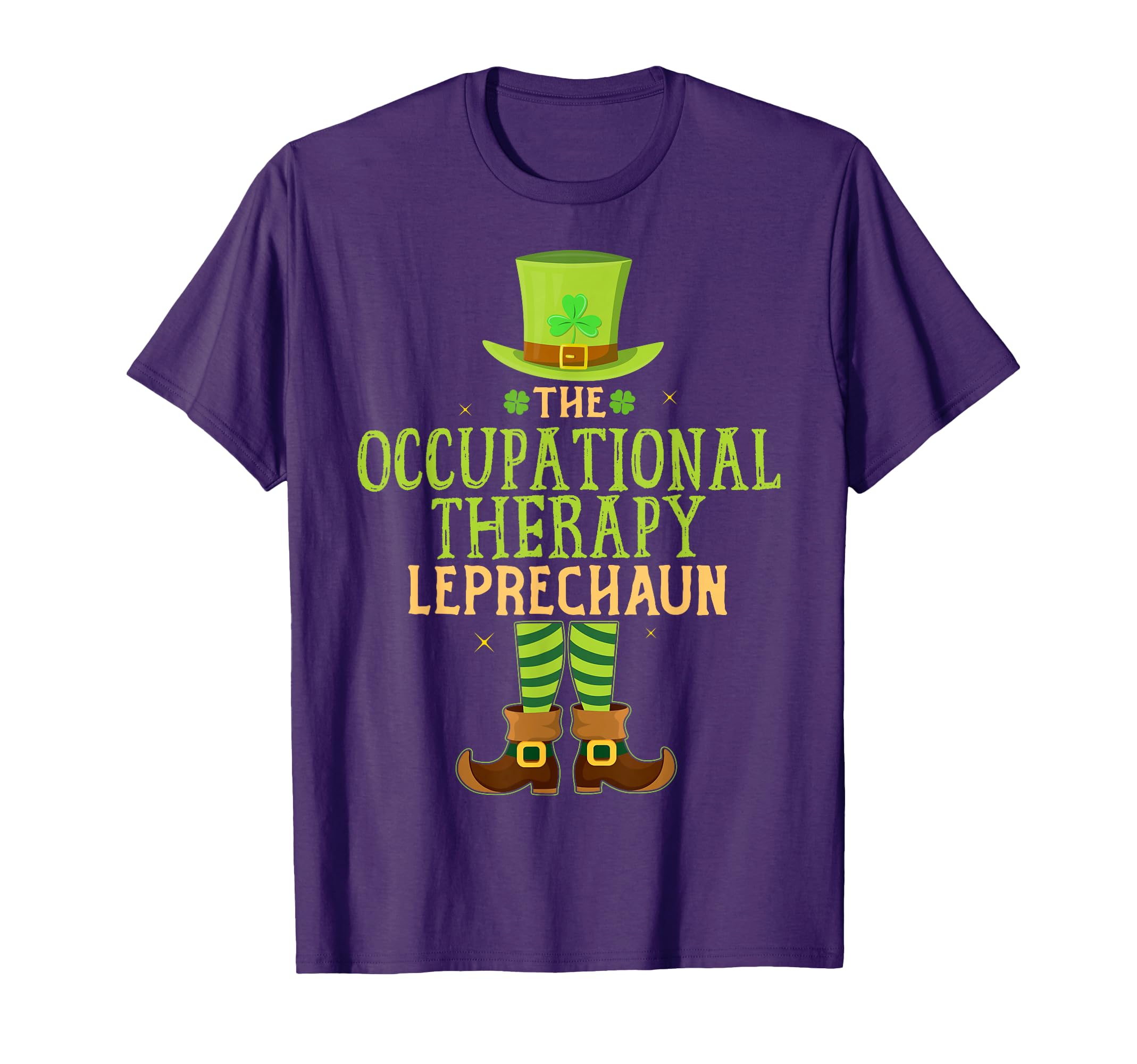 Occupational Therapy Leprechaun T-Shirt - Graphic Print for Adults - T-Shirt, Sweatshirt, Hoodie