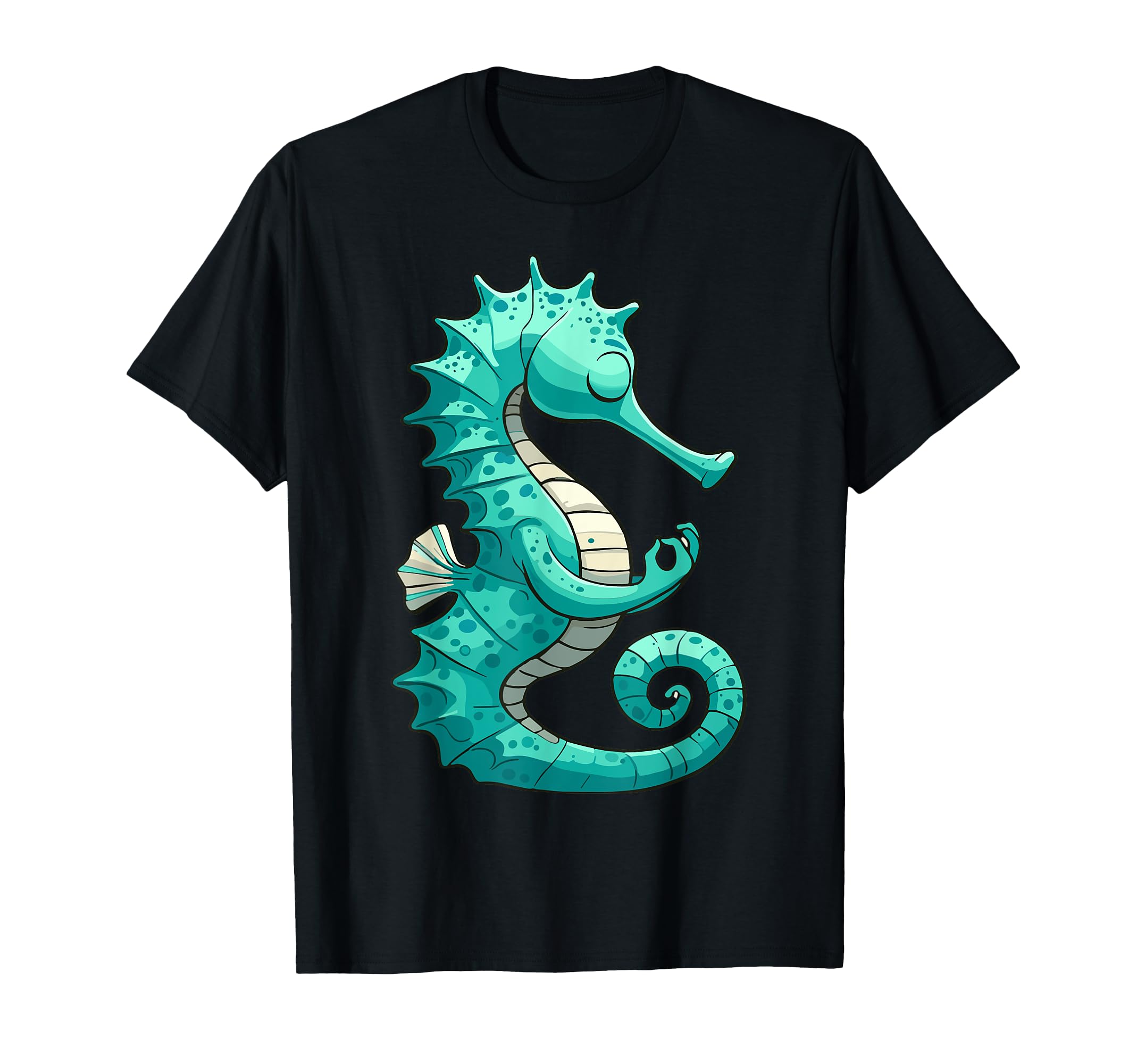 Meditation Seahorse Yoga Pose T-Shirt - Fun Novelty Design for Adults - T-Shirt, Sweatshirt, Hoodie