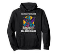 World Bookworms Be Book Dragon Funny Hoodie - Unique Graphic for Adults - T-Shirt, Sweatshirt, Hoodie