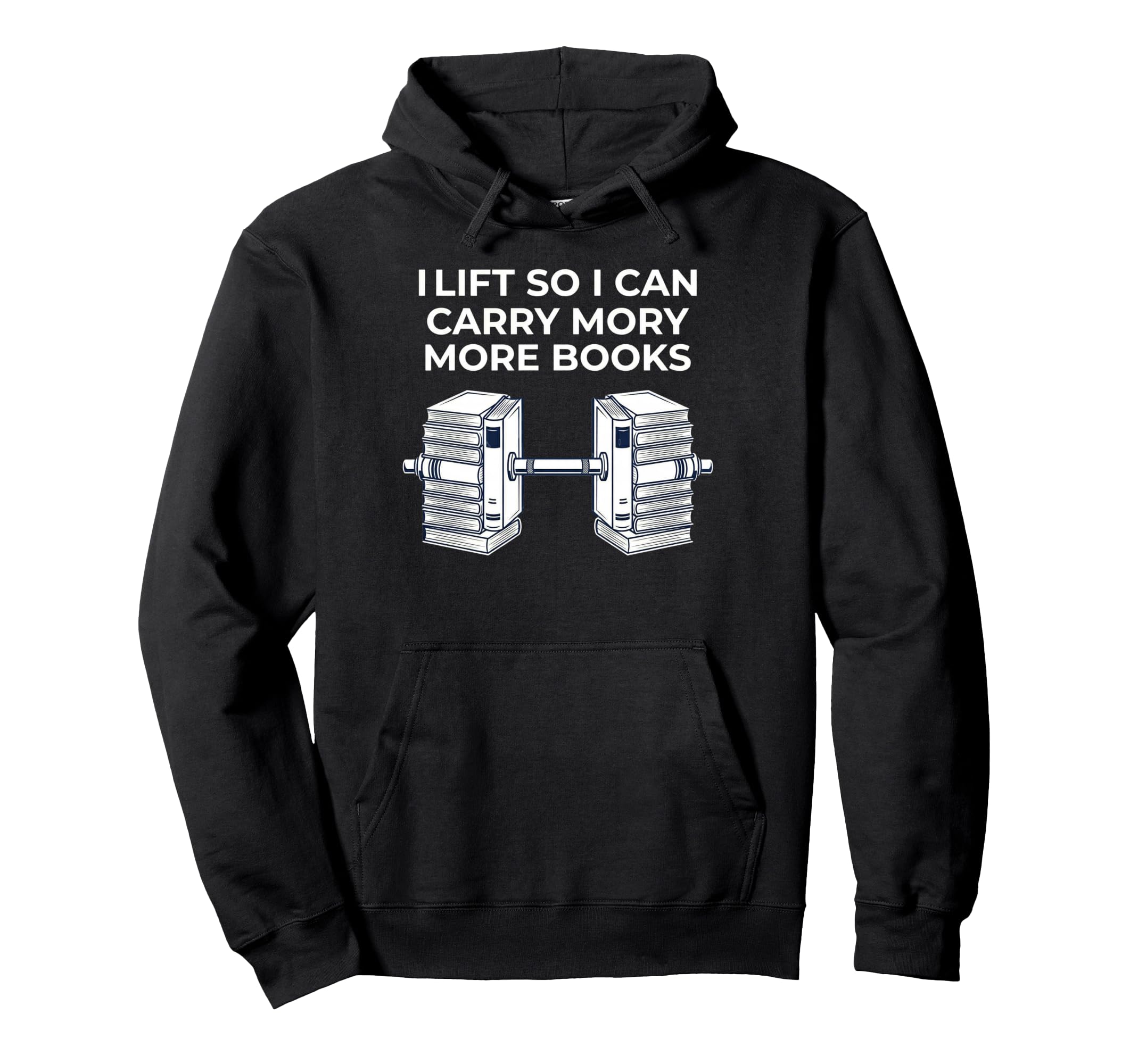 Lift Heavy Weaights Strong Mind Hoodie - Fun Novelty Design for Adults - T-Shirt, Sweatshirt, Hoodie