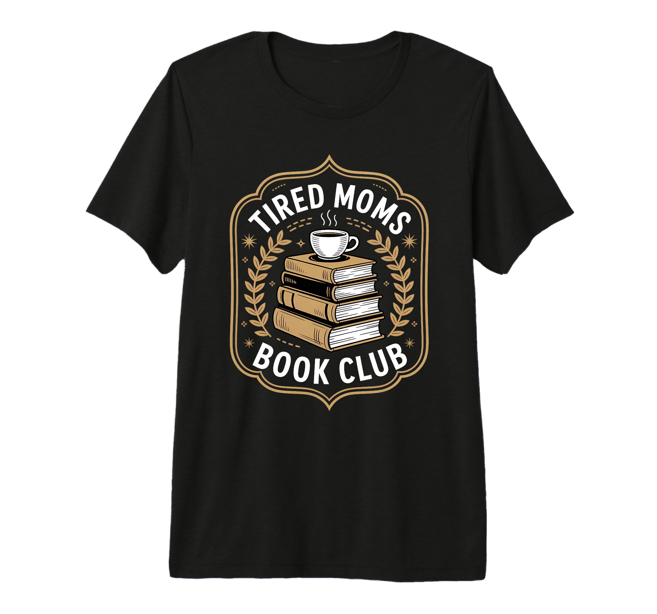 Funny Tired Moms Book Club Tri Blend T-Shirt - Casual Everyday Wear Unisex - T-Shirt, Sweatshirt, Hoodie