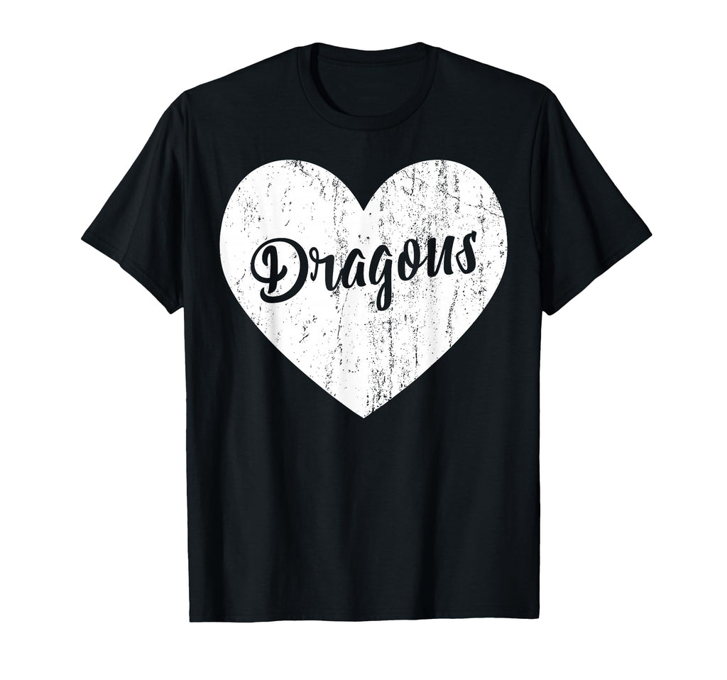Dragons School Sports Fan Team Spirit T-Shirt - Custom Art Print Men Women - T-Shirt, Sweatshirt, Hoodie