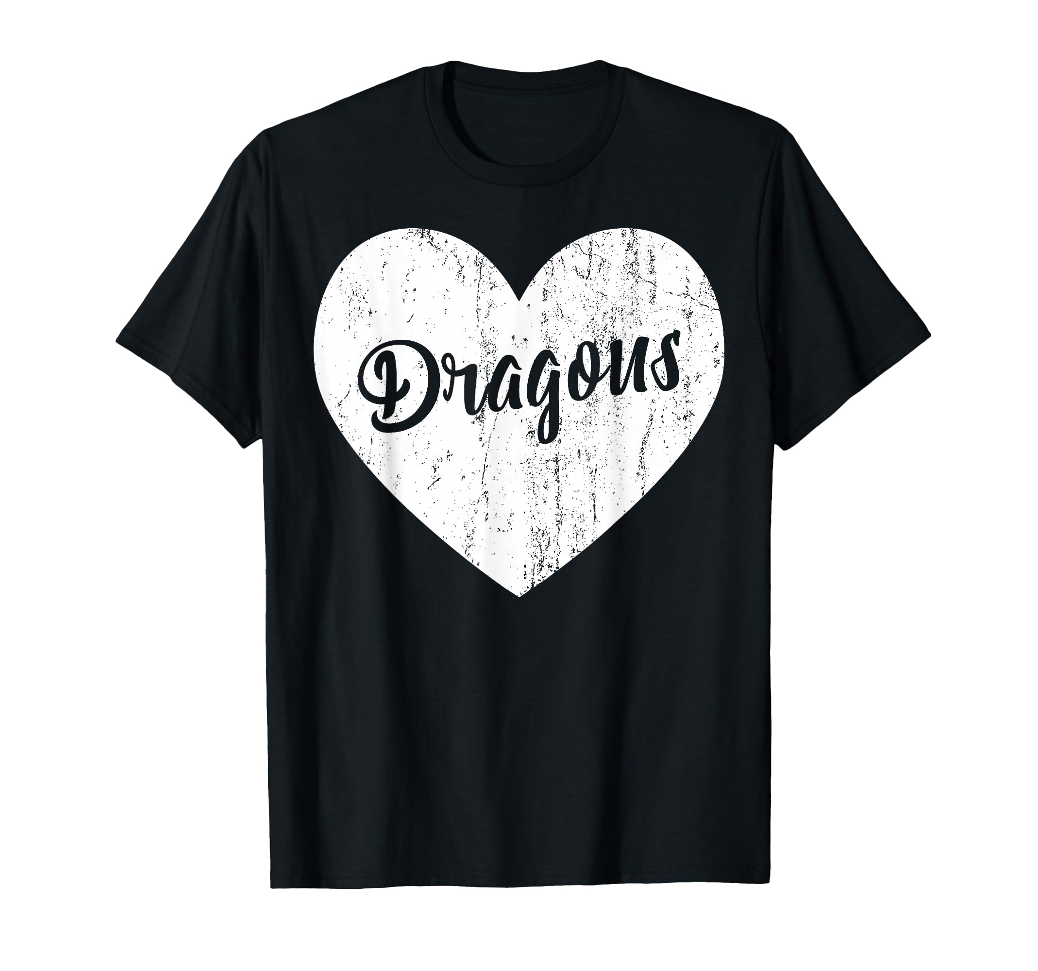 Dragons School Sports Fan Team Spirit T-Shirt - Custom Art Print Men Women - T-Shirt, Sweatshirt, Hoodie