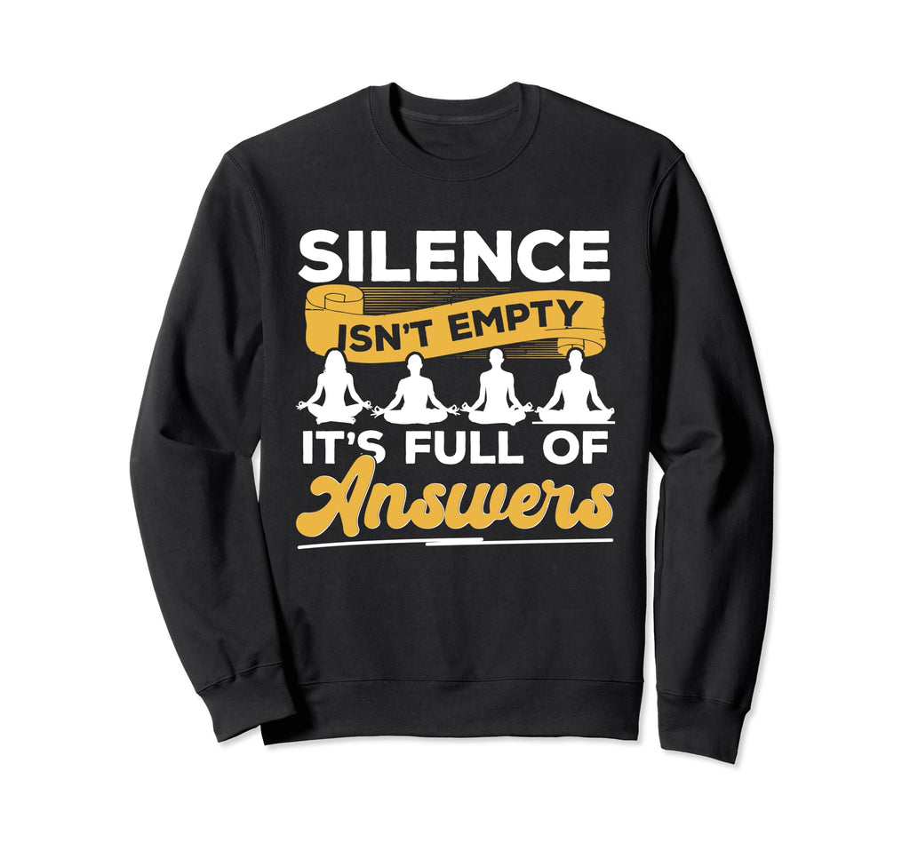 Meditation Yoga Spiritual Peace Sweatshirt - Minimalist Print for Adults - T-Shirt, Sweatshirt, Hoodie