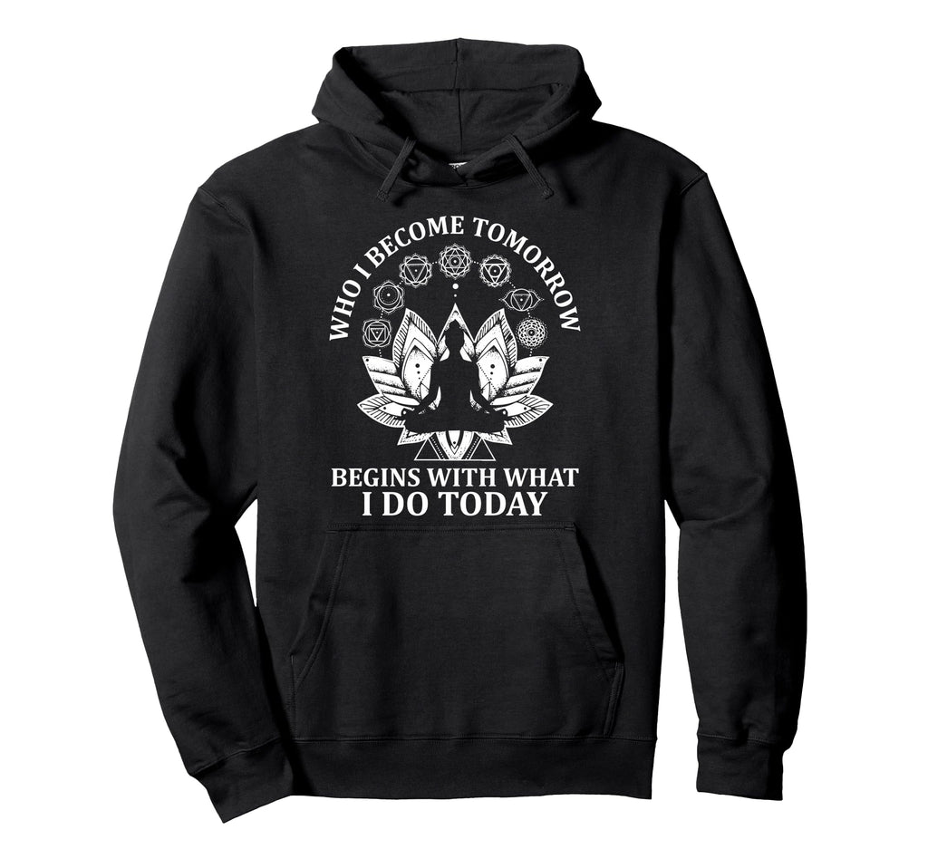 Law Attraction Positive Mindset Yoga Hoodie - Unique Graphic Unisex - T-Shirt, Sweatshirt, Hoodie