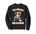 Reading Book Cat Library Reading Sweatshirt - Novelty Apparel Men Women - T-Shirt, Sweatshirt, Hoodie