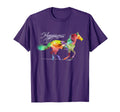 Horse Happiness Horse Lover Equestrian T-Shirt - Unique Graphic for Adults - T-Shirt, Sweatshirt, Hoodie