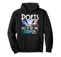 Poetry Poem Author Literature Book Hoodie - Streetwear Style Men Women - T-Shirt, Sweatshirt, Hoodie