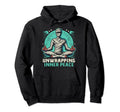 Ghost Monster Meditation Mindfulness Hoodie - Streetwear Style Unisex - T-Shirt, Sweatshirt, Hoodie