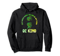 Be Kind Green Butterfly Semicolon Hoodie - Trendy Graphic for Adults - T-Shirt, Sweatshirt, Hoodie