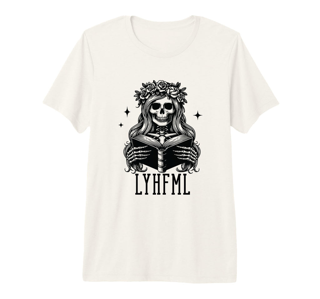 Lyhfml Probably Reading Smut T-Shirt - Fun Novelty Design Men Women - T-Shirt, Sweatshirt, Hoodie