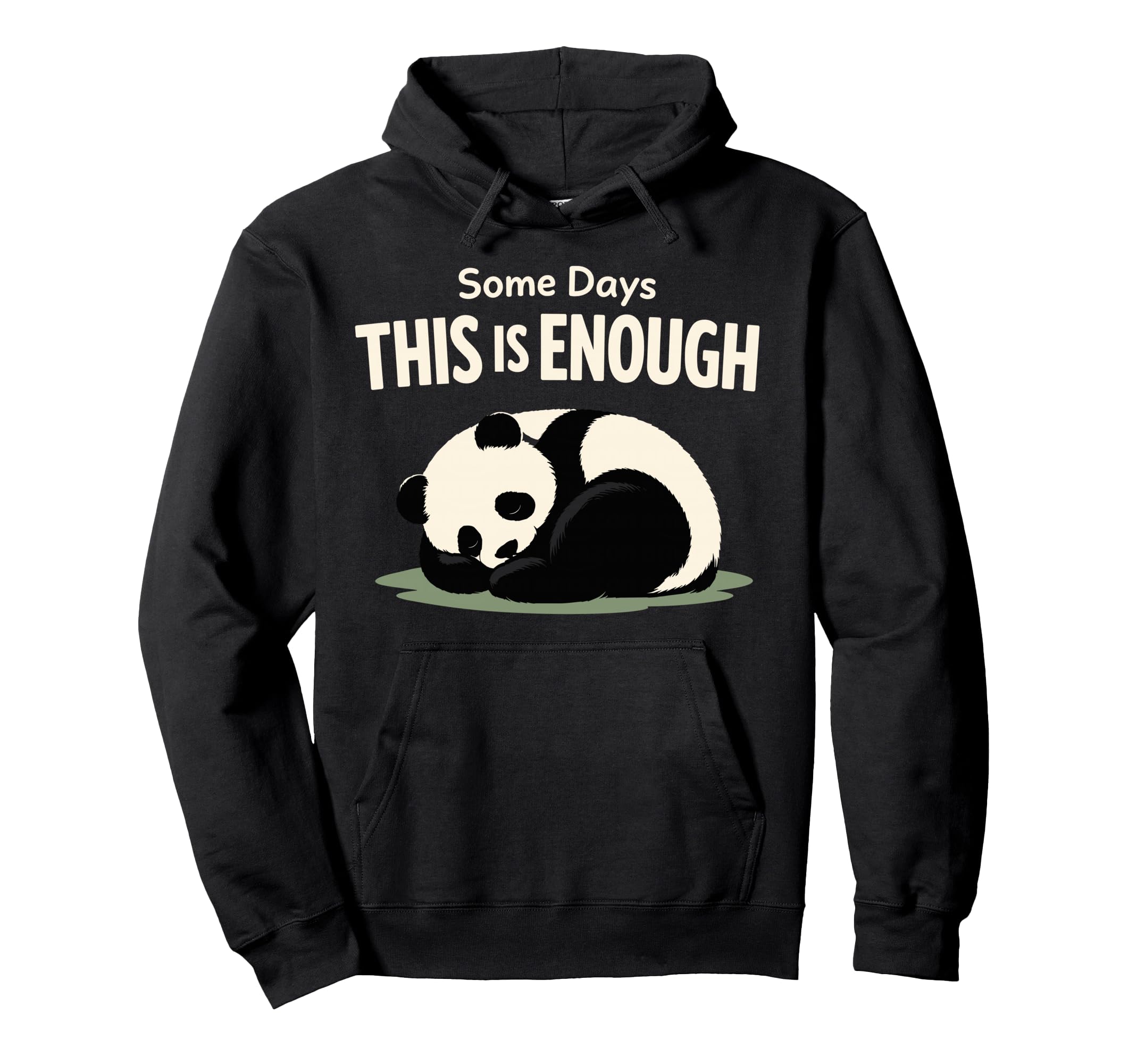 Sleepy Panda Burnout Recovery Stress Hoodie - Casual Everyday Wear Unisex - T-Shirt, Sweatshirt, Hoodie