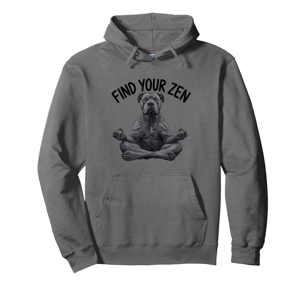 Zen Who Make Dog Spirit Mindfulness Hoodie - Streetwear Style for Adults - T-Shirt, Sweatshirt, Hoodie