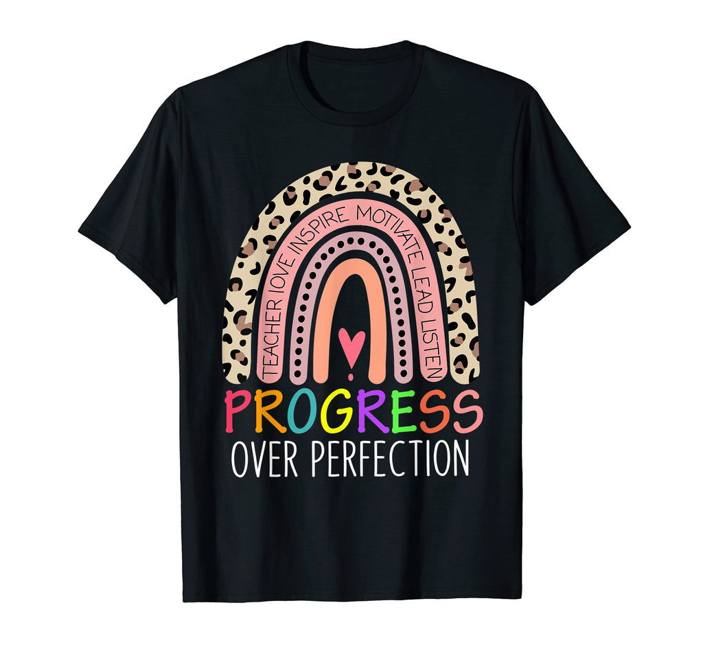 Progress Over Perfection School T-Shirt - Aesthetic Graphic Men Women - T-Shirt, Sweatshirt, Hoodie