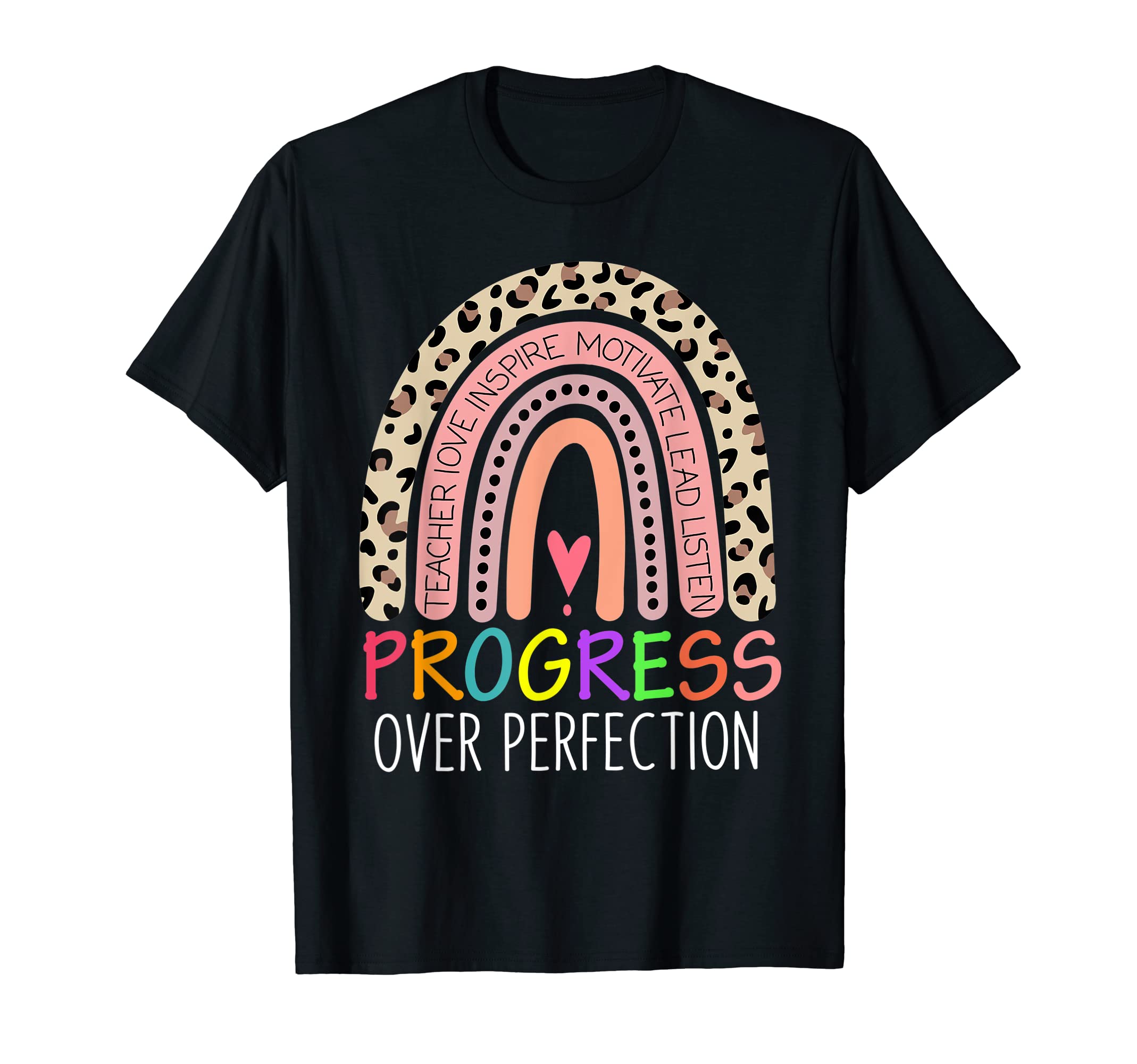 Progress Over Perfection School T-Shirt - Aesthetic Graphic Men Women - T-Shirt, Sweatshirt, Hoodie