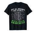 Not All Wounds Are Visible Mental T-Shirt - Novelty Apparel Men Women - T-Shirt, Sweatshirt, Hoodie