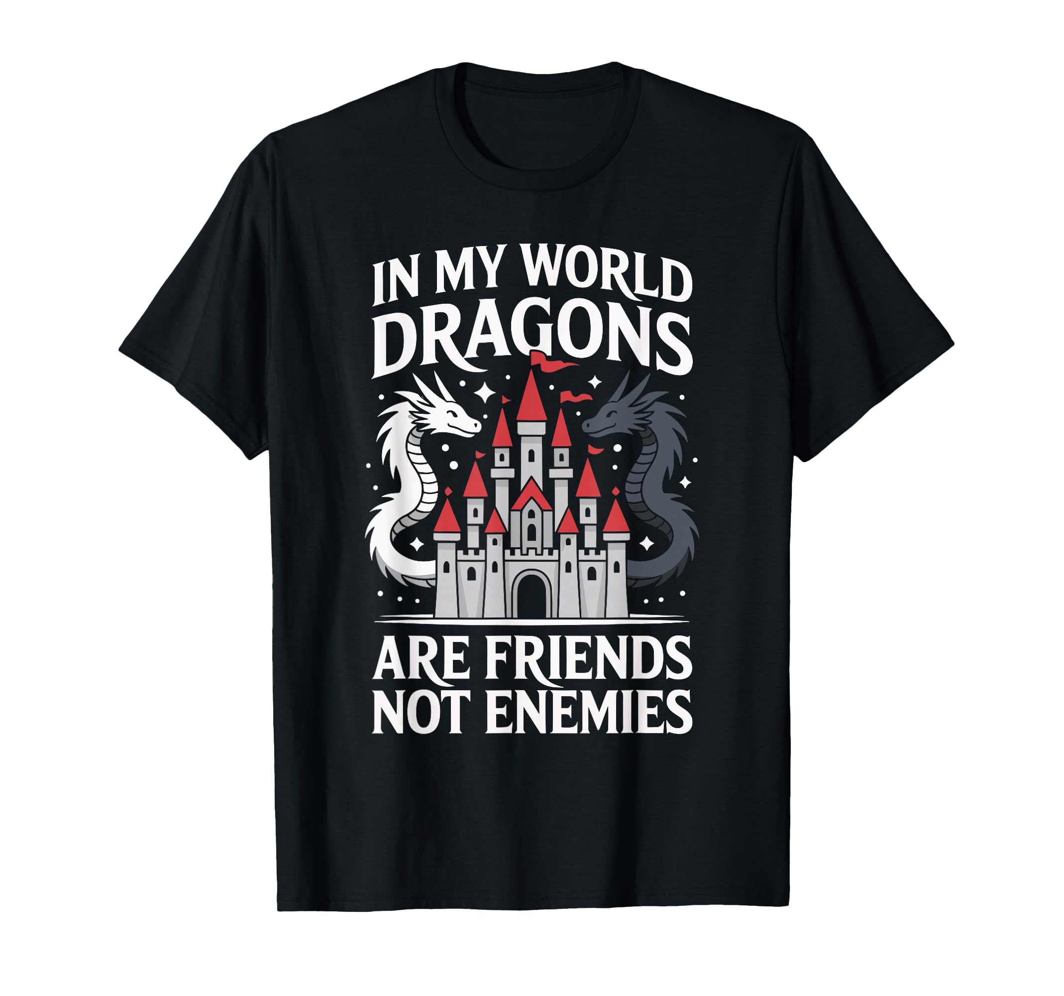 Fantasy Book Bookish My World Dragons T-Shirt - Aesthetic Graphic Unisex - T-Shirt, Sweatshirt, Hoodie