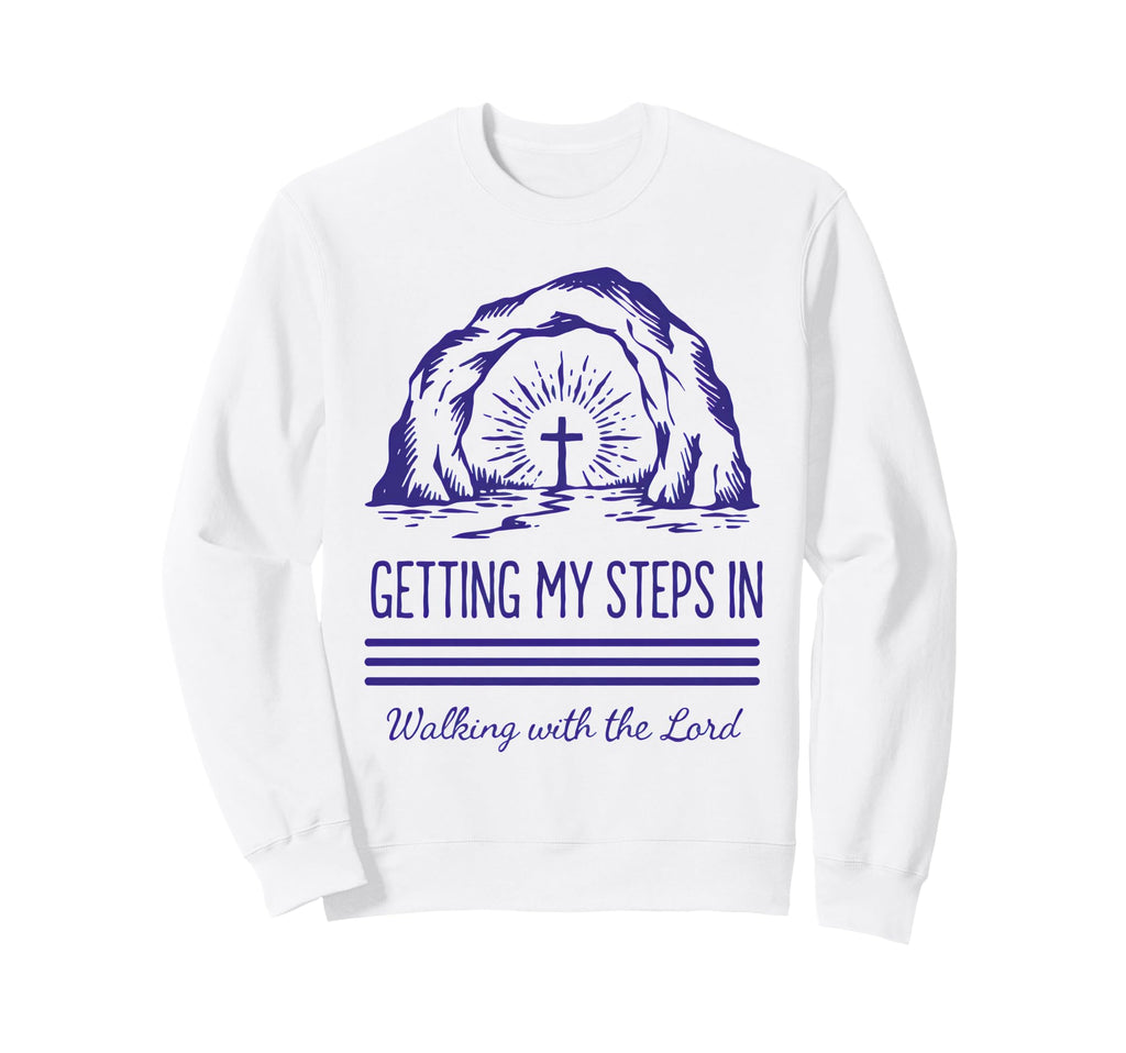Getting My Steps Walking Lord Cave Sweatshirt - Streetwear Style for Adults - T-Shirt, Sweatshirt, Hoodie