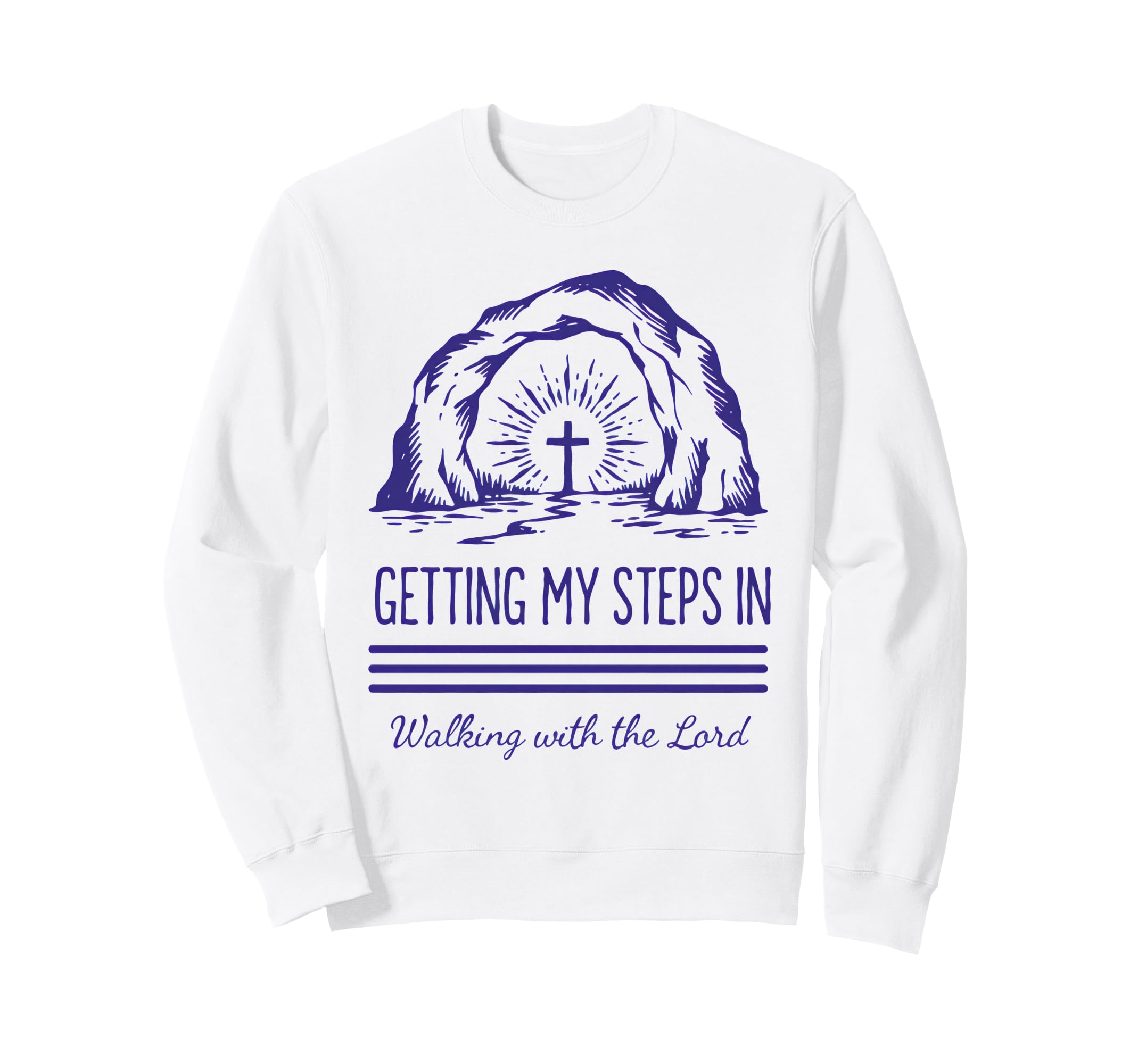 Getting My Steps Walking Lord Cave Sweatshirt - Streetwear Style for Adults - T-Shirt, Sweatshirt, Hoodie