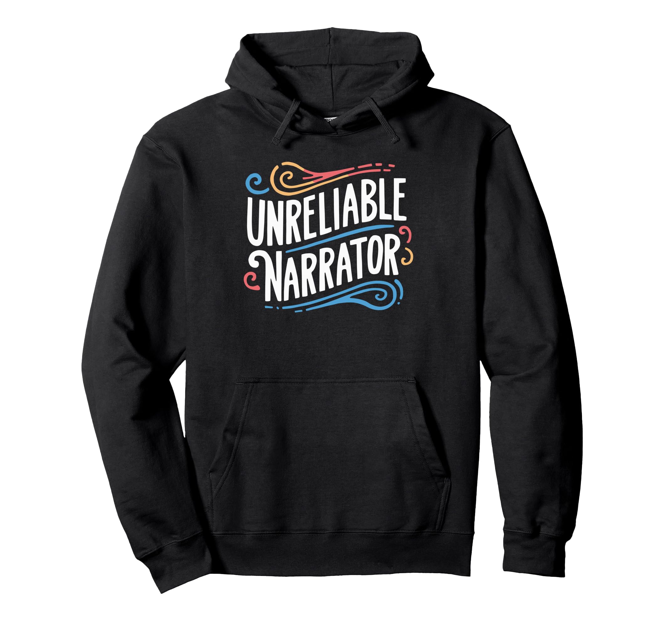 Author Novelist Writer Fiction Sweatshirt - Custom Art Print Men Women - T-Shirt, Sweatshirt, Hoodie