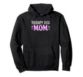 Therapy Dog Mom Dog Lovers Fur Mom Hoodie - Trendy Graphic Unisex - T-Shirt, Sweatshirt, Hoodie