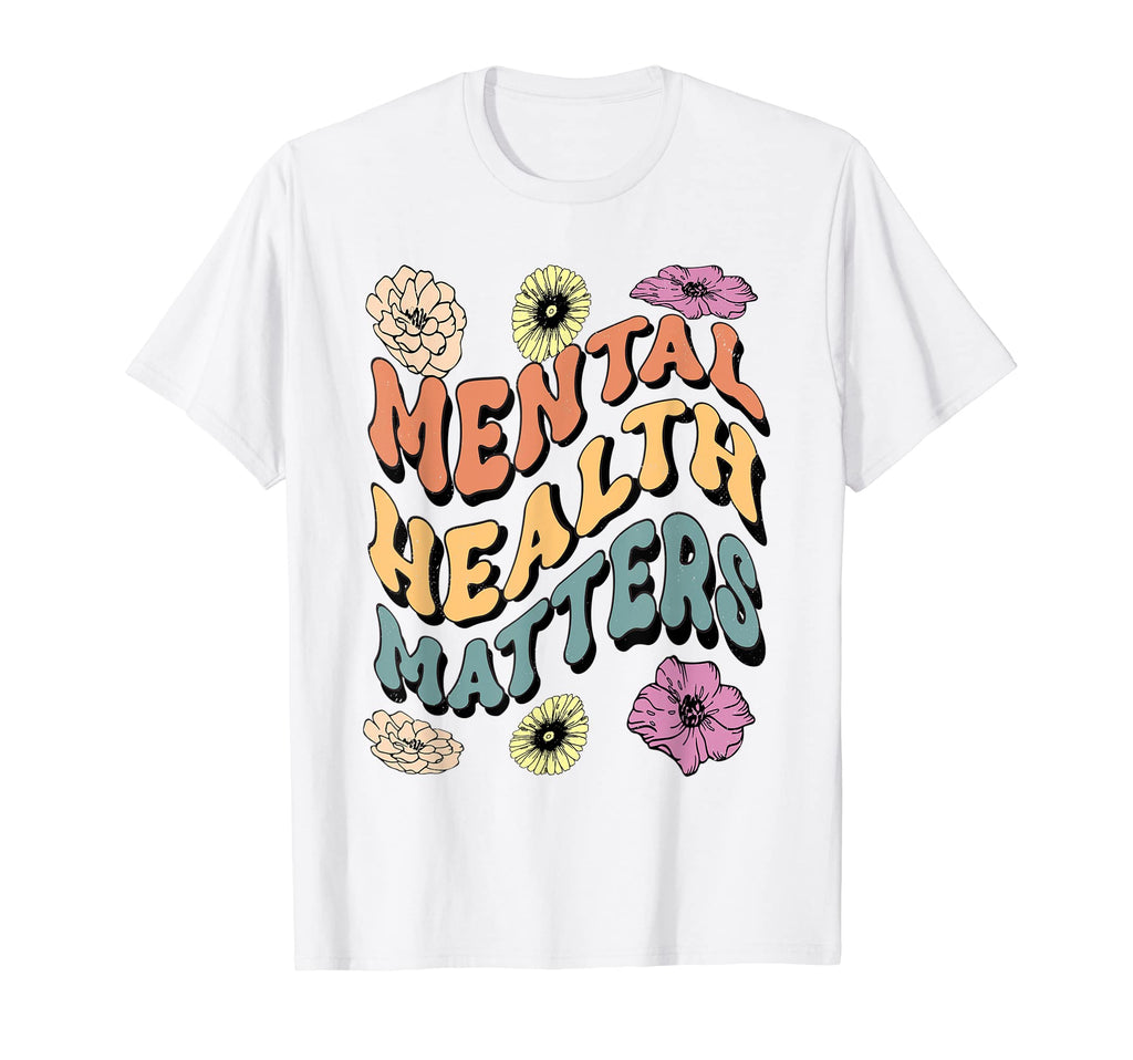 Mental Health Matters End Stigma T-Shirt - Novelty Apparel Men Women - T-Shirt, Sweatshirt, Hoodie