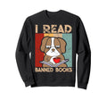 Funny Dog Coffee I Read Banned Books Sweatshirt - Trendy Graphic for Adults - T-Shirt, Sweatshirt, Hoodie
