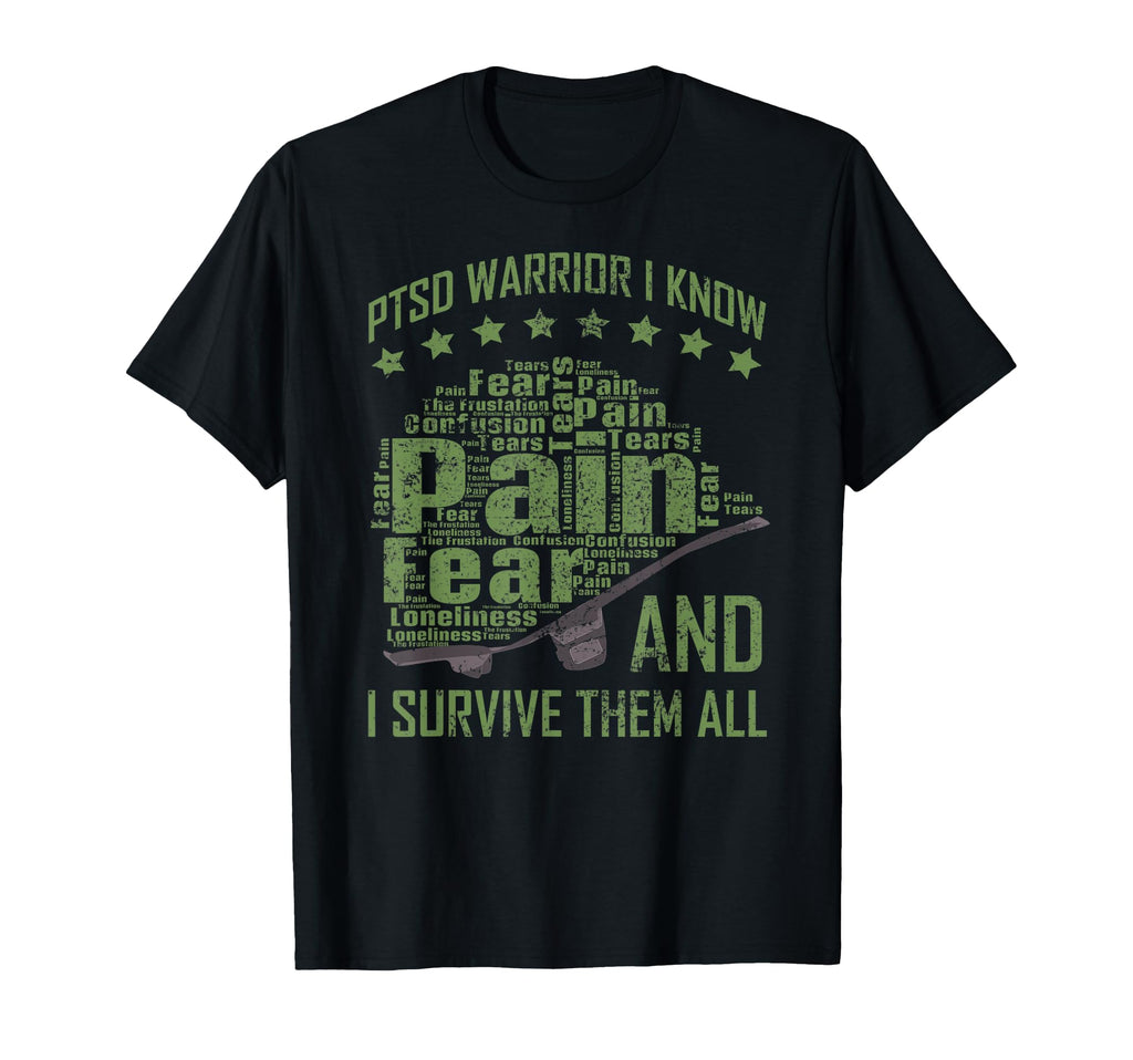 Awareness Usa Veteran Soldier Mental T-Shirt - Aesthetic Graphic Men Women - T-Shirt, Sweatshirt, Hoodie