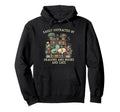Easily Distracted Dragons Books Cats Hoodie - Fun Novelty Design Men Women - T-Shirt, Sweatshirt, Hoodie