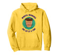 Funny Coffee Yoga Mindfulness Hoodie - Fun Novelty Design for Adults - T-Shirt, Sweatshirt, Hoodie