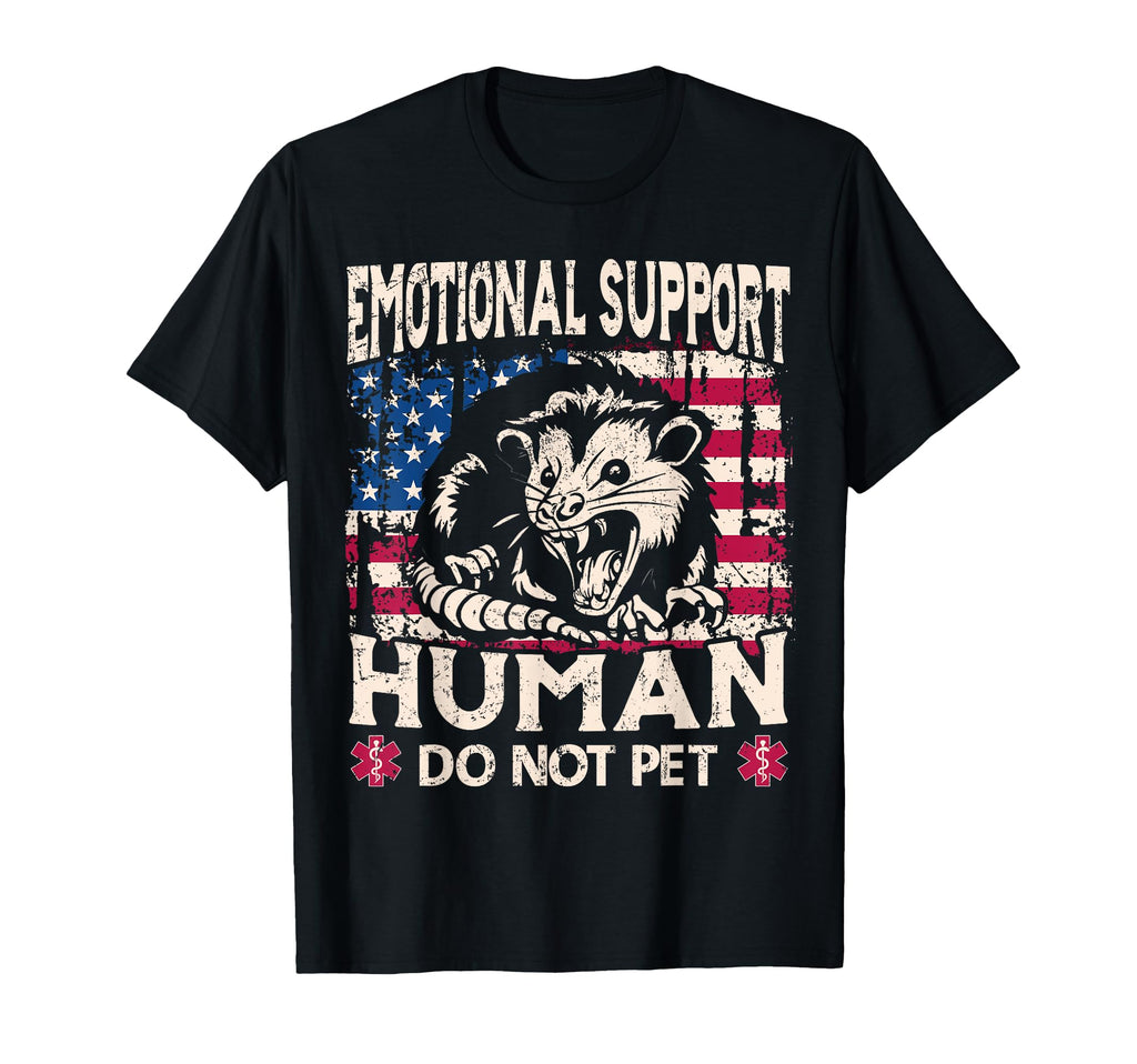 Funny Possum Meme Emotional Support T-Shirt - Minimalist Print for Adults - T-Shirt, Sweatshirt, Hoodie