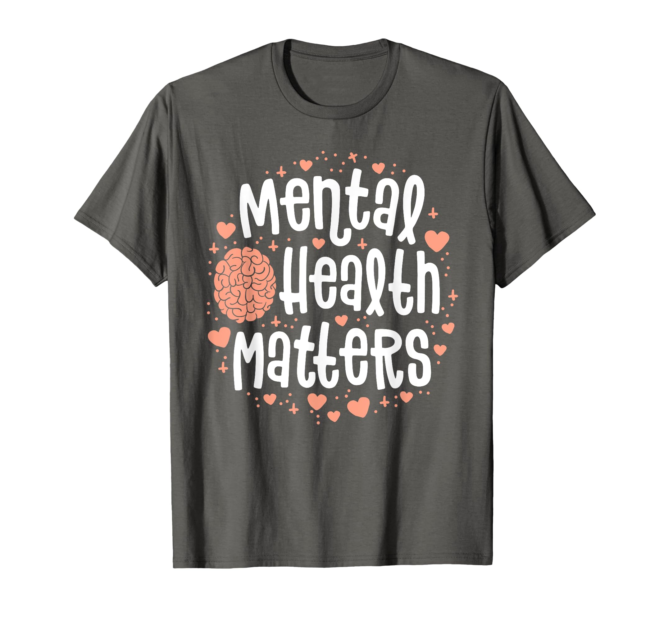 Mental Health Matters Womens End T-Shirt - Unique Graphic for Adults - T-Shirt, Sweatshirt, Hoodie