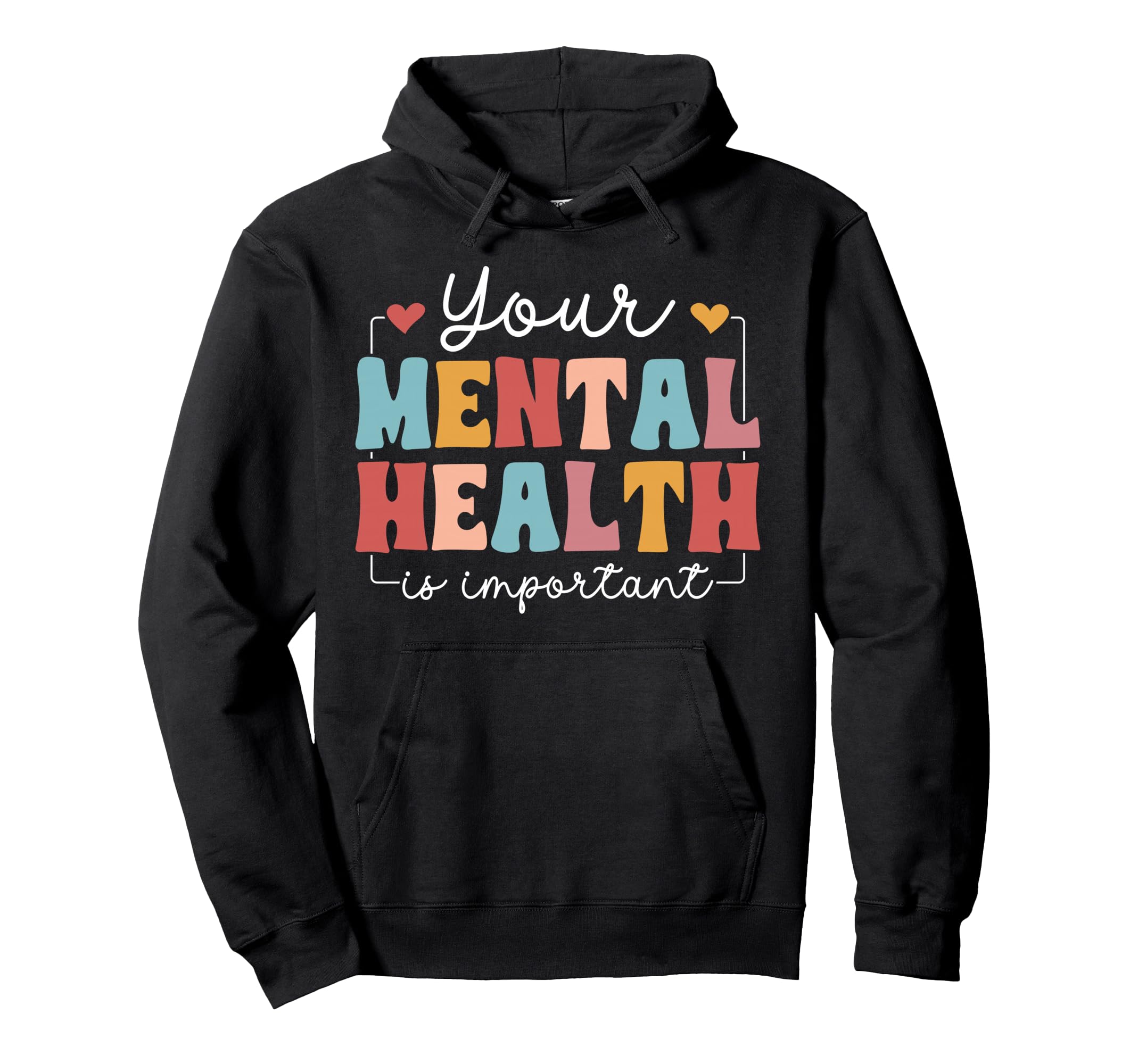 Mental Health Therapist Best Mental Hoodie - Aesthetic Graphic Men Women - T-Shirt, Sweatshirt, Hoodie