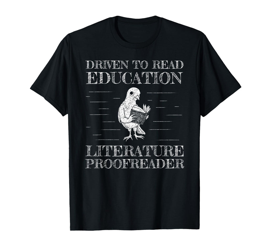 Driven To Read Education Literature T-Shirt - Trendy Graphic Unisex - T-Shirt, Sweatshirt, Hoodie