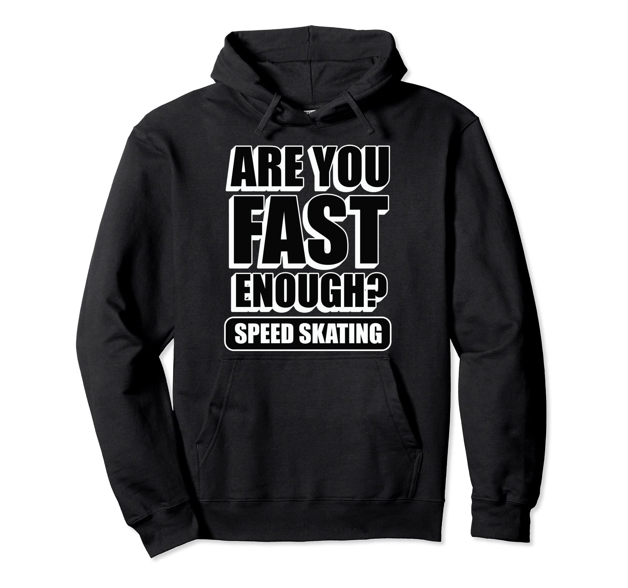 Ice Skating Are You Fast Enough Hoodie - Aesthetic Graphic Men Women - T-Shirt, Sweatshirt, Hoodie