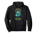 Coffee Keeps Me Going Earth Hoodie - Custom Art Print Unisex - T-Shirt, Sweatshirt, Hoodie